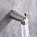 NEWATER Brushed Nickel Tub and Shower Trim Kit Single-Handle Faucet Set Pressure balancing shower system (401101-2)