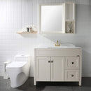 PARLOS 2-Handle Bathroom Sink Faucet with Drain Assembly Supply Hose Lead-Free cUPC Deck Mounted, Brushed Gold (1359808)