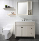 PARLOS Widespread 2 Handles Bathroom Faucet with Metal Pop Up Sink Drain and cUPC Faucet Supply Lines, Brushed Nickel, 1.2 GPM (13647P)