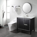 PARLOS 2 Handles Centerset Bathroom Sink Faucet Brushed Nickel with Metal Pop-up Drain & Faucet Supply Lines, 1.2GPM 1431602P