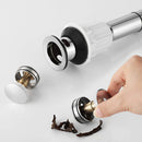 PARLOS Pop up Sink Drain with Strainer Pop Up Drain with Overflow for Bathroom Vessel Sink, Chrome,2100601